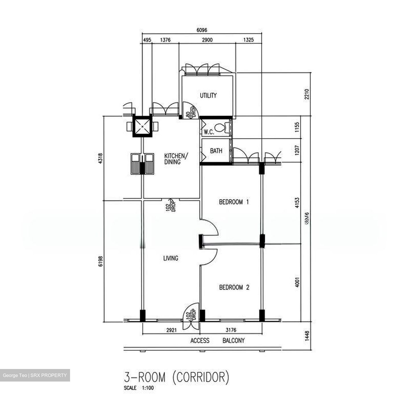 Blk 6 Ghim Moh Road (Queenstown), HDB 3 Rooms #502653821
